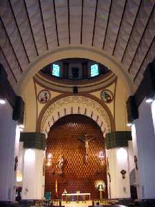 Interior de la iglesia de Santo Domingo[Iglesia Castrense de Santo Domingo Cartagena]