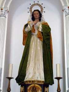 La Virgen de la Alegr�a[Iglesia de San Bartolom� Beniel]