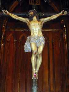 Cristo Crucificado[Ermita de la Santa Cruz Mahoya (Abanilla)]