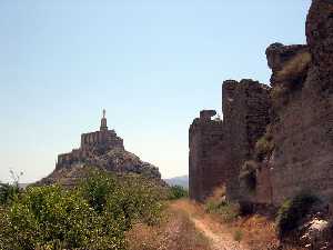 Monteagudo desde el Castillejo 