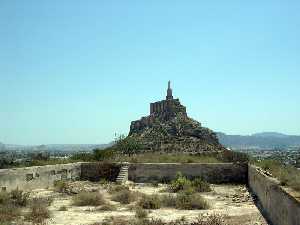 El Castillo de Monteagudo desde el interior 