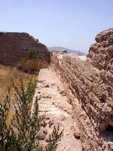 Zcalo de Cimentacin [Castillo de la Asomada]