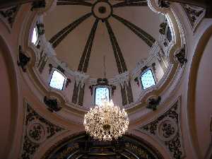 Cpula de la Capilla del lado del Evangelio