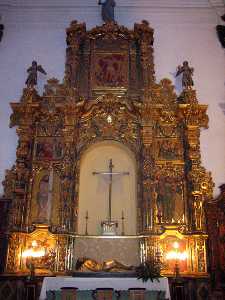 Retablo de la Vera Cruz y Sangre de Cristo [Iglesia del Convento de San Francisco]