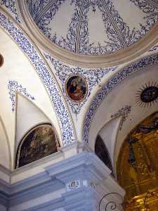 Detalle del Interior de la Capilla[Iglesia de San Francisco Yecla]