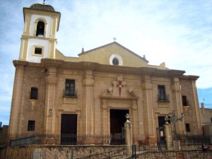 Fachada de la Iglesia de Santiago de Lorca 