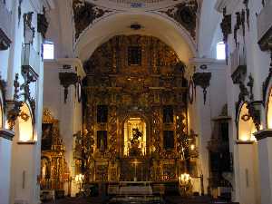 Interior del Templo [Iglesia del Convento de San Francisco de Lorca]