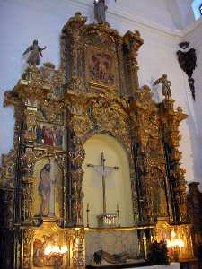 Retablo de la Vera Cruz [Iglesia del Convento de San Francisco de Lorca]