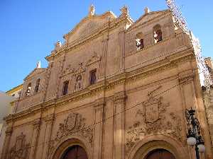 Detalle de la Fachada [Iglesia de Nuestra Seora del Carmen de Lorca]