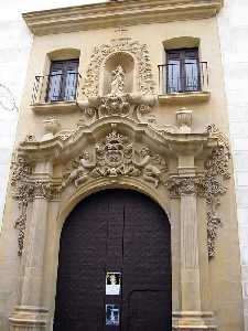 Portada Capilla del Rosario 