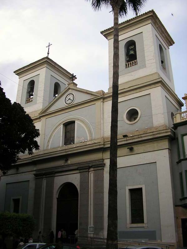 Fachada de la Iglesia de San José, Águilas