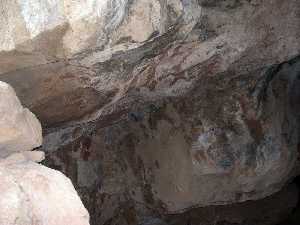 Interior de Cueva Victoria 