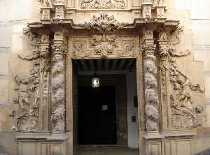 Portada del Palacio Guevara de Lorca [Palacio Guevara]