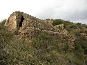 Aljibe del Castillo de Amir en Ramonete (Lorca) 