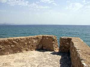 Vista del mar desde la Torre de Cope [Torre de Cope]