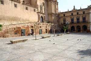 Detalles de la Plaza [Plaza Mayor o del Ayuntamiento de Lorca]