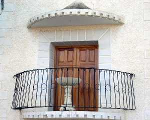 Balcn de la ermita de Mahoya en Abanilla [Ermita de la Santa Cruz de Mahoya]