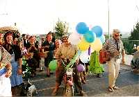 Desfile de carrozas, Fiestas patronales 