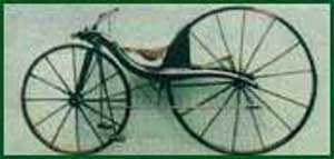 Primera bicicleta a pedales (1839) 