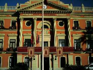 Fachada del Ayuntamiento de Murcia 