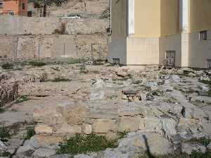 Restos de una calzada romana en Monteagudo [Murcia_Monteagudo]