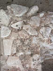 Detalle de uno de los Muros[Cueva de la Serreta Cieza]