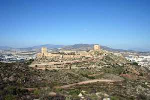 Vista del Castillo desde Murviedro 