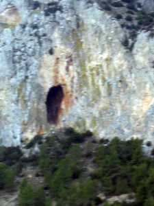 Cueva Divisada desde el Abrigo 