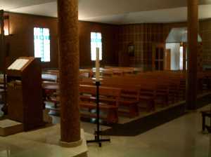 Interior Iglesia Virgen del Pilar 