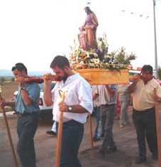 Procesin de Santo Domingo en Raiguero Alto 