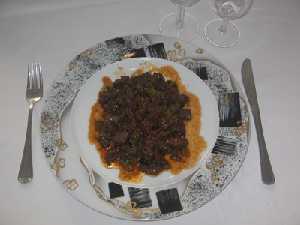 Presentacin Sangre frita [Recetas_Sangre frita con tomate y pimientos]