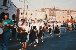 Procesin de Santiago en Santa Luca 