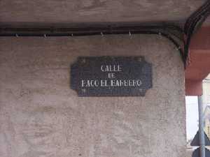 Calle Paco el Barbero 