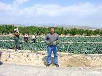 Juan Pagn en el campo 