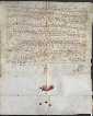 Carta Ejecutoria otorgada por el Rey Juan I a los herederos de don Pedro Lpez de Ayala, Sancho y Aldonza