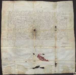 Juan I a los recaudadores de las alcabalas del reino de Murcia   [Proyecto Carmes]