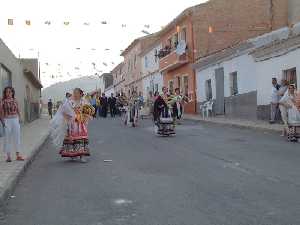 Las calles de Raspay en fiestas 