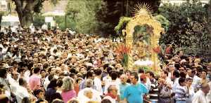 Panormica de las Fiestas de El Nio de Mula 