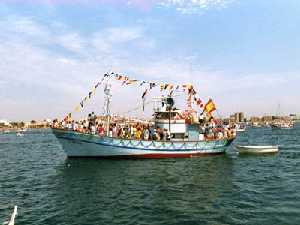 Barco para la Virgen del Carmen en Los Cuarteros [San Pedro del Pinatar_Los Cuarteros]
