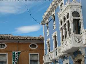 Balconada de la Casa de la Cultura