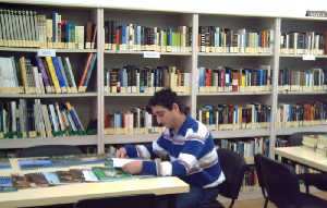 Interior de la Biblioteca Pblica Municipal 