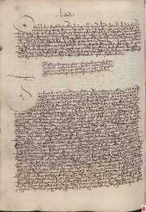 Carta de los reyes catlicos nombrando a Gabriel Irrahel... [Proyecto Carmes]