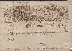 Provisin de los reyes catlicos autorizando al concejo de Murcia, el gasto de 5.000 maravedis...[Proyecto Carmes]