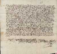 Carta de Jumilla a Murcia informando de la gestin de los bienes de los ciezanos cautivos...