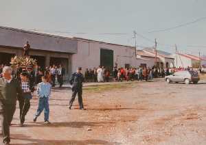 Procesi�n con San Diego, patr�n de Almendricos 
