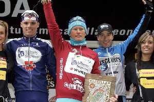 Luis Lon, tercero en la Vuelta a Castilla Len 2006