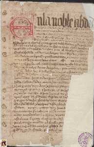 Testimonio de la venida a Lorca del Rey D. Fernando el Catlico el 7 de junio de 1488 [Proyecto Carmes]
