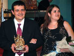 REY CRISTIANO 2006. JOS� LUIS MU�OZ Y SU DAMA