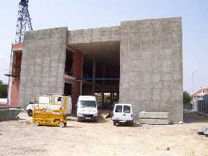 Obras de construccin del Museo Fuente lamo