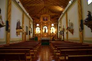 Interior de la Ermita de San Bartolom de El Sabinar 